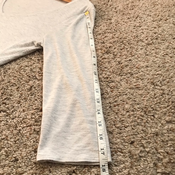 Max studio | grey and cream heathered top - Picture 10 of 10